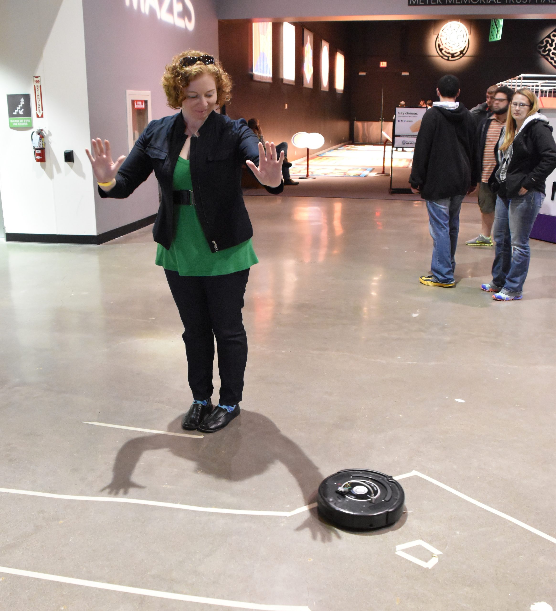 Computer Vision Controlled Roomba